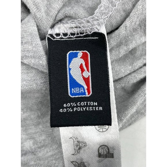 Philadelphia 76ers Basketball Men's Graphic Long Sleeve T Shirt Size XL Gray NBA - Picture 4 of 8